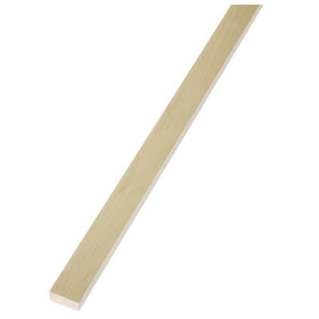 HOUSE RH1206 1 x 2 in. x 6 ft. Poplar Board HO2500361